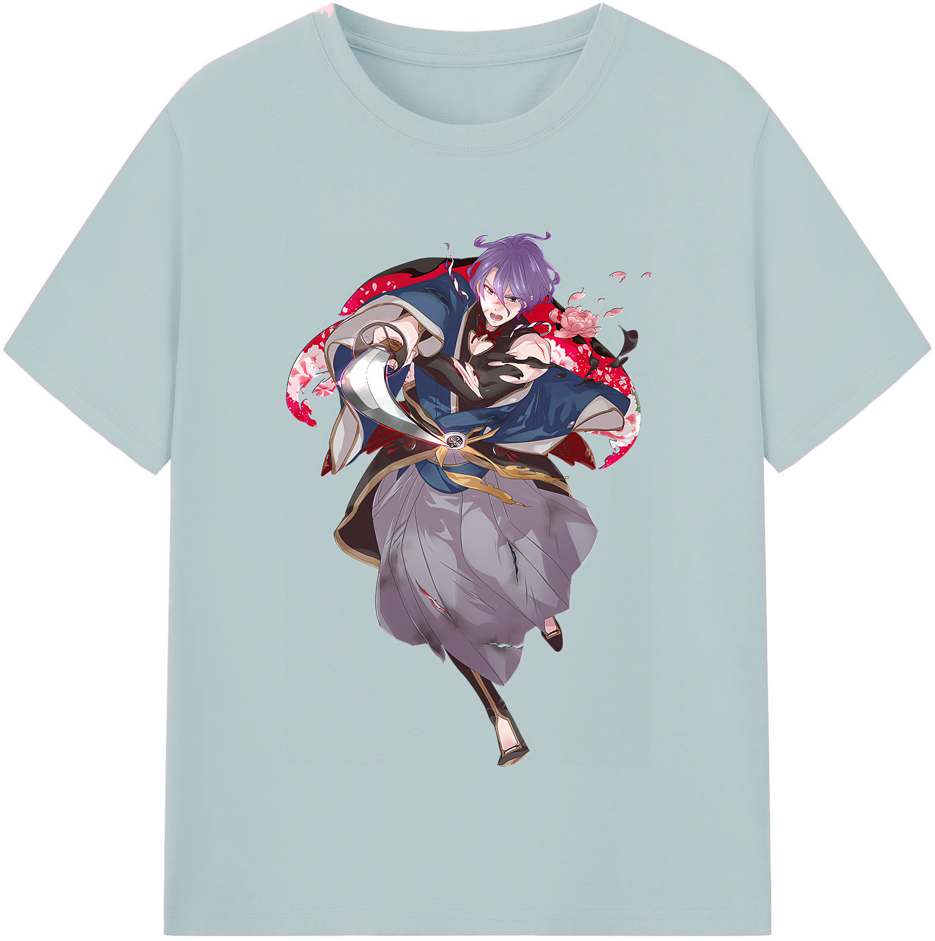 （画像用） 刀剣乱舞 Touken Ranbu 綿100％半袖Tシャツ（フロントプリント）